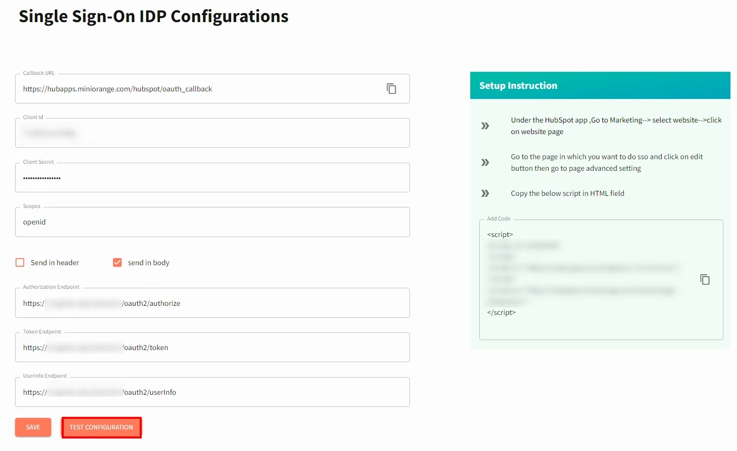 Enable  HubSpot Single Sign-On(SSO)  Login using AWS Cognito as Identity Provider
  