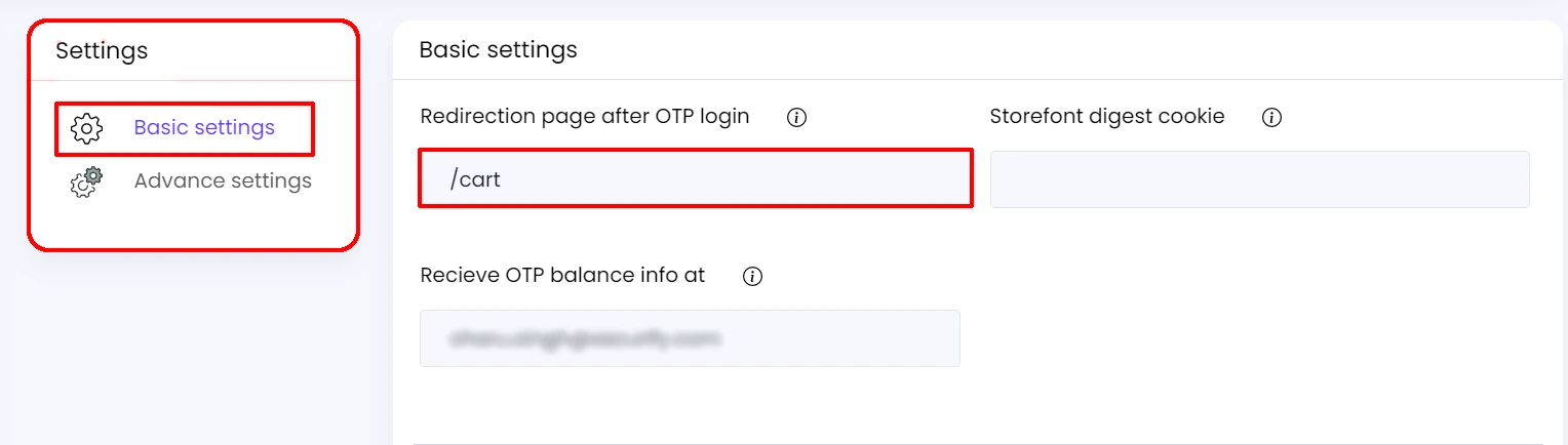 Shopify OTP Login - Login with OTP Shopify - page restrict