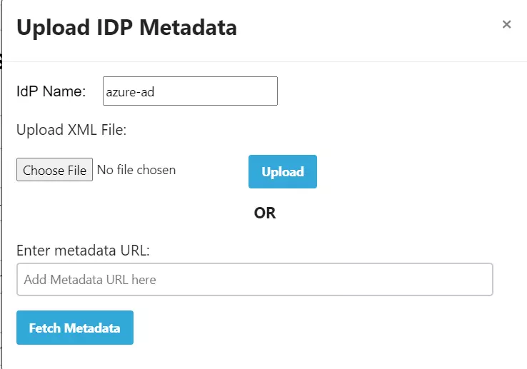 Microsoft Entra ID (formerly Azure AD) Multi-Tenant Architecture - Upload Azure AD Metadata