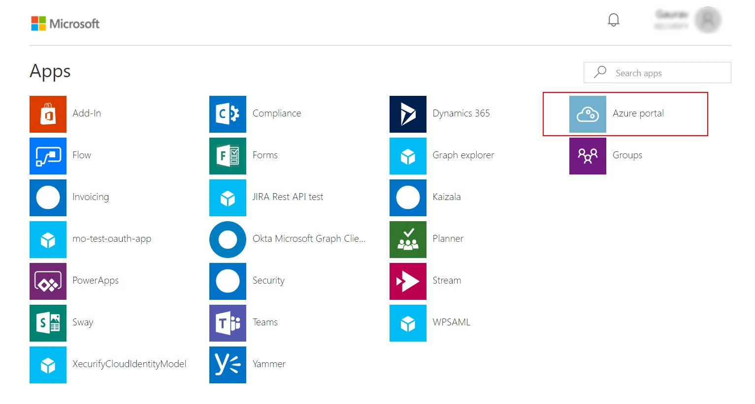 Azure AD DS All Apps