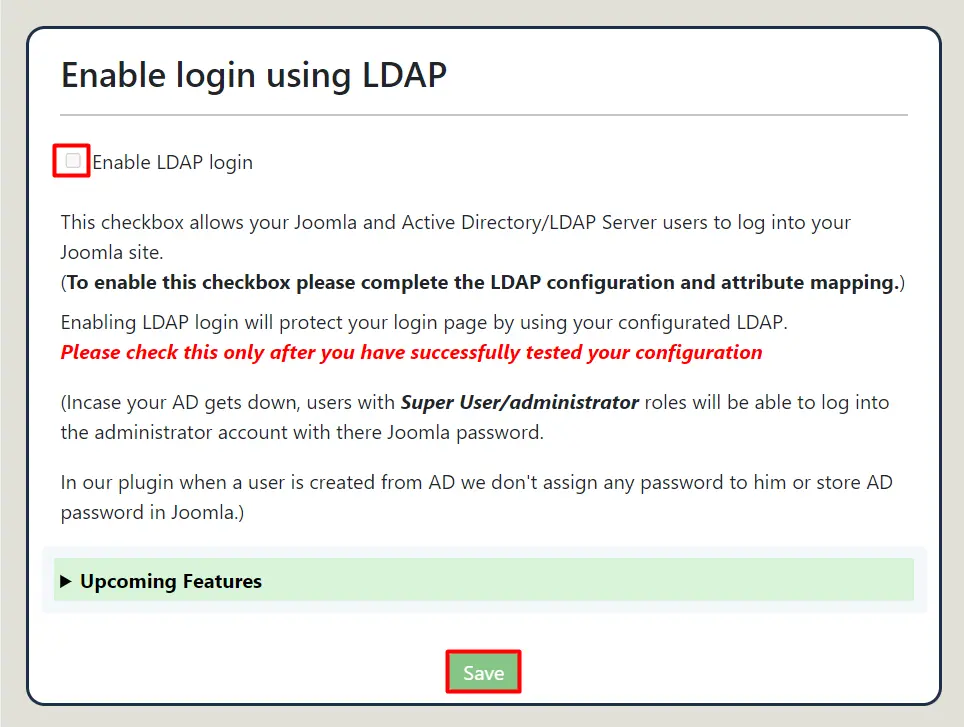 Start Using miniOrange LDAP plugin