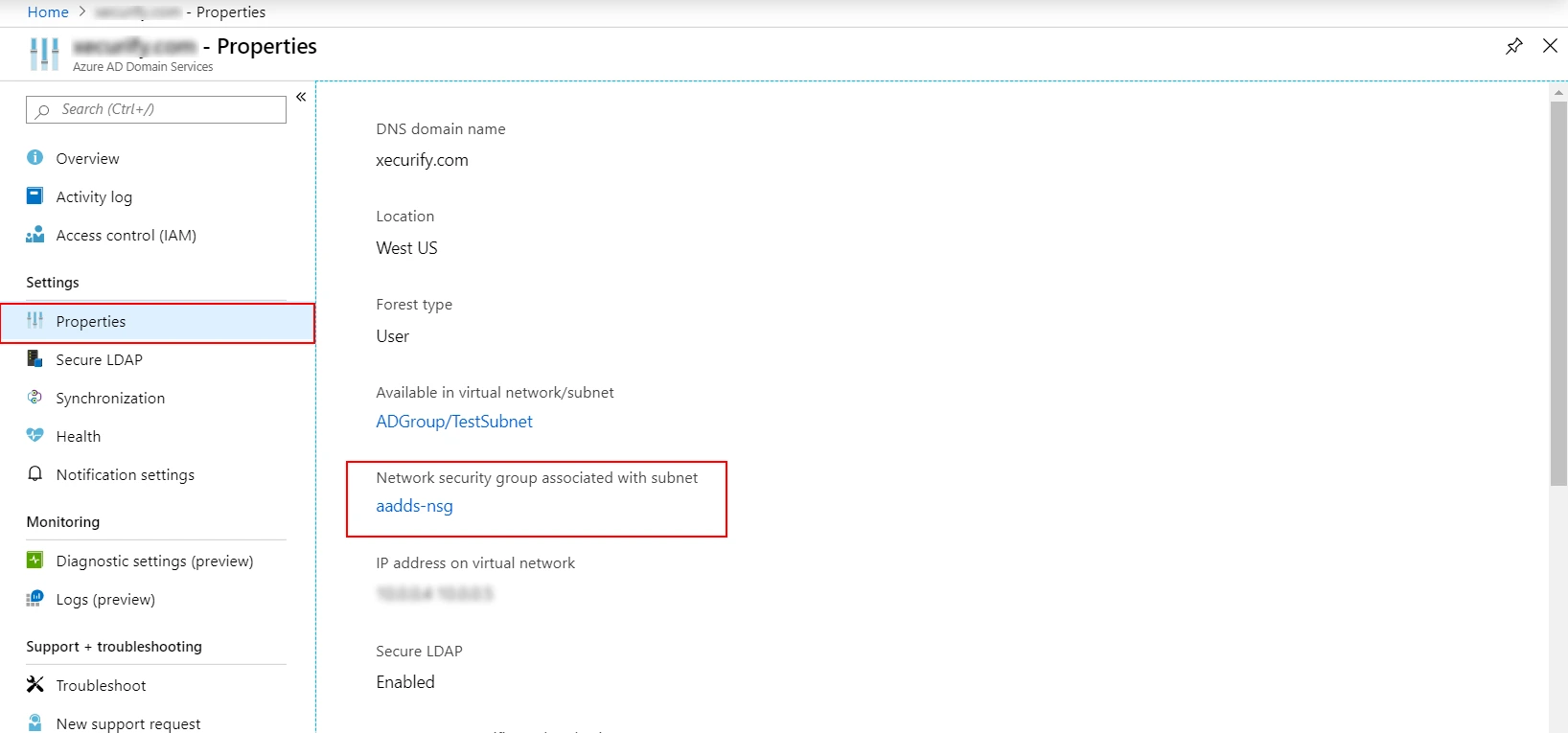Azure AD Network group