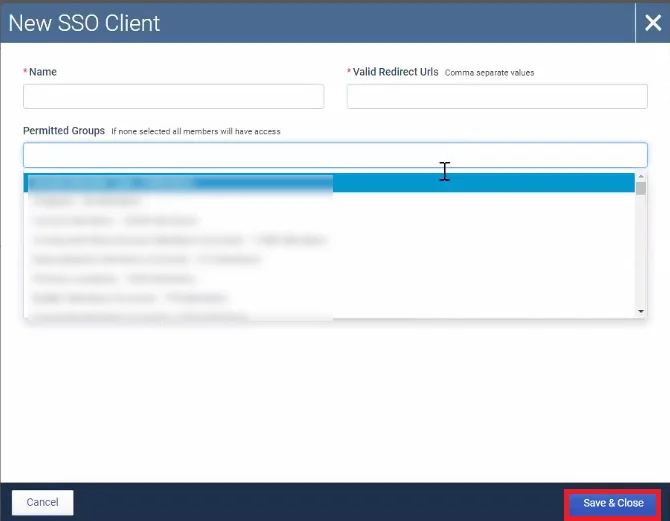 Novi AMS Single Sign-On (SSO) OAuth - get client credentials
