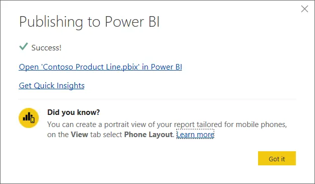Row Level Security in WordPress PowerBI - Select link to open report