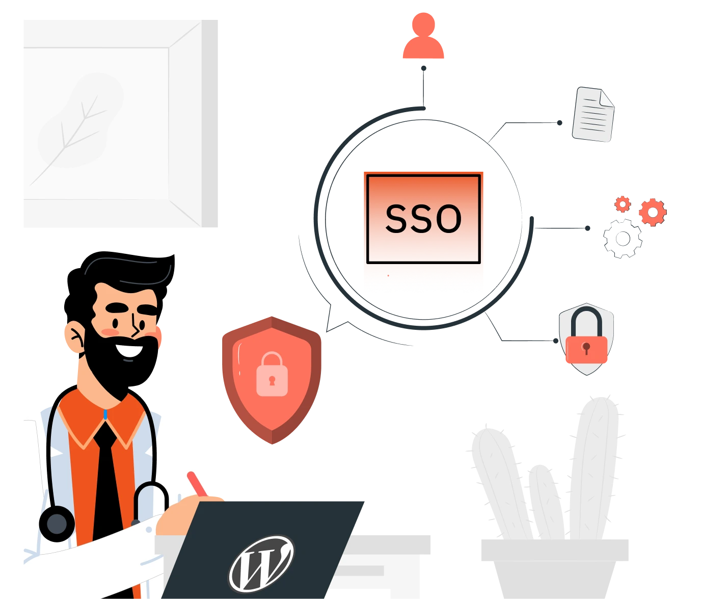 WP SSO for healthcare and medical | HIPAA compliant WP SSO