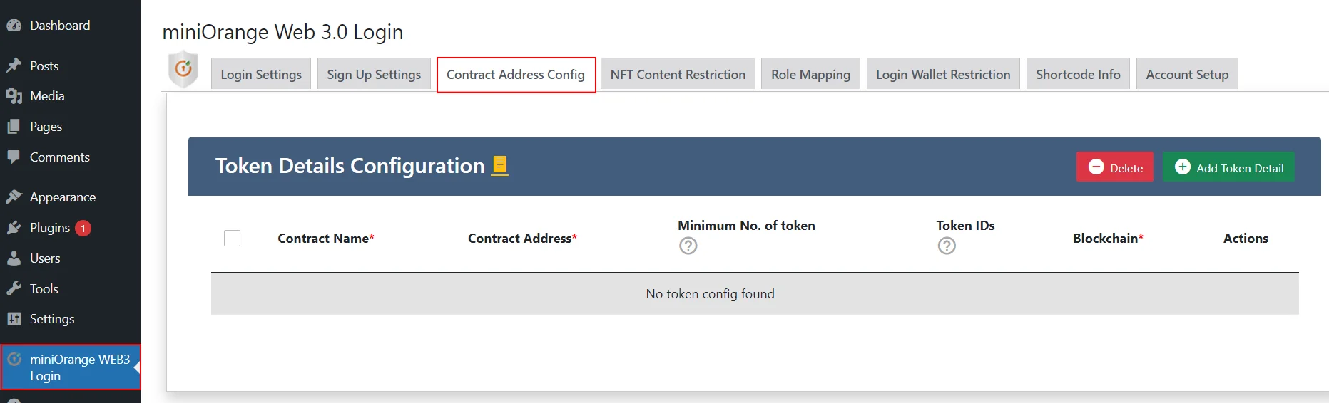 NFT token gating for WP Polygon 
