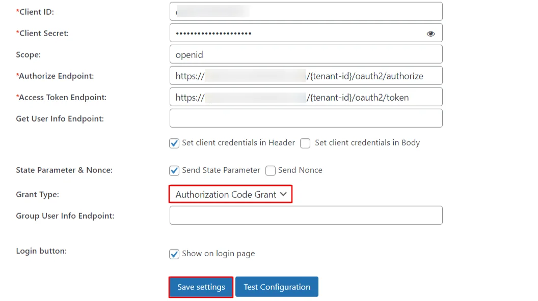 Dynamics CRM 365 AD Single Sign-On (SSO) OAuth - Add Grant Type