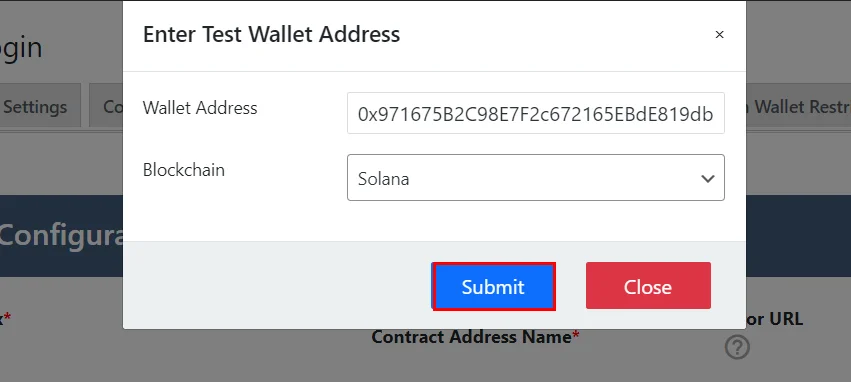 NFT token gating for WP Solana Blockchain