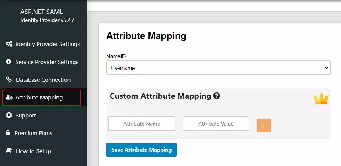 ASP.NET as SAML Identity Provider | ASP.NET SAML IDP | .NET IDP - Attribute Mapping