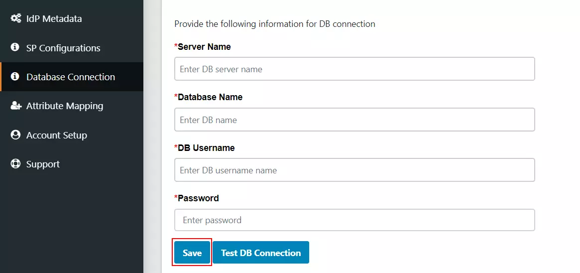 ASP.NET as SAML Identity Provider | ASP.NET SAML IDP | .NET IDP - Save Database Connections