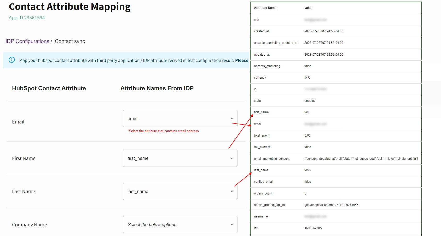 Enable  Hubspot Single Sign-On(SSO)  Login using shopify Identity Provider
  