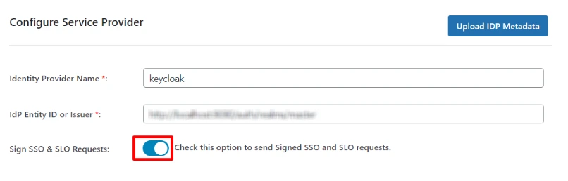Signed SSO Requests | WP Okta SSO configuration