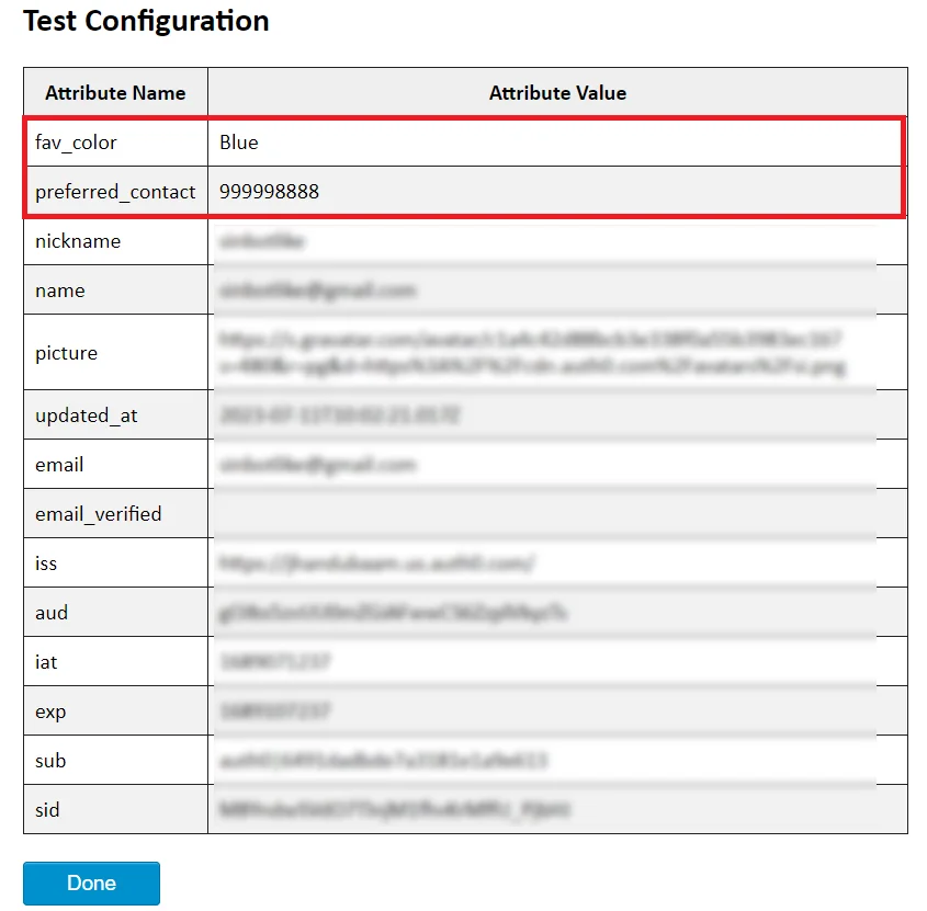 wordpress oauth client plugin sso : test configuration - role mapping