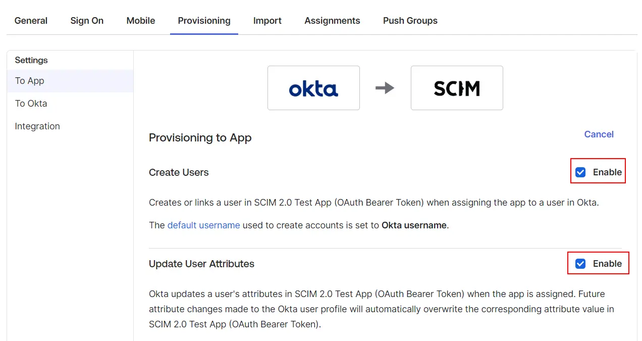 DotNetNuke (DNN) SCIM User Provisioning with Okta | DNN SCIM - Enable Create Users and Update User Attribute