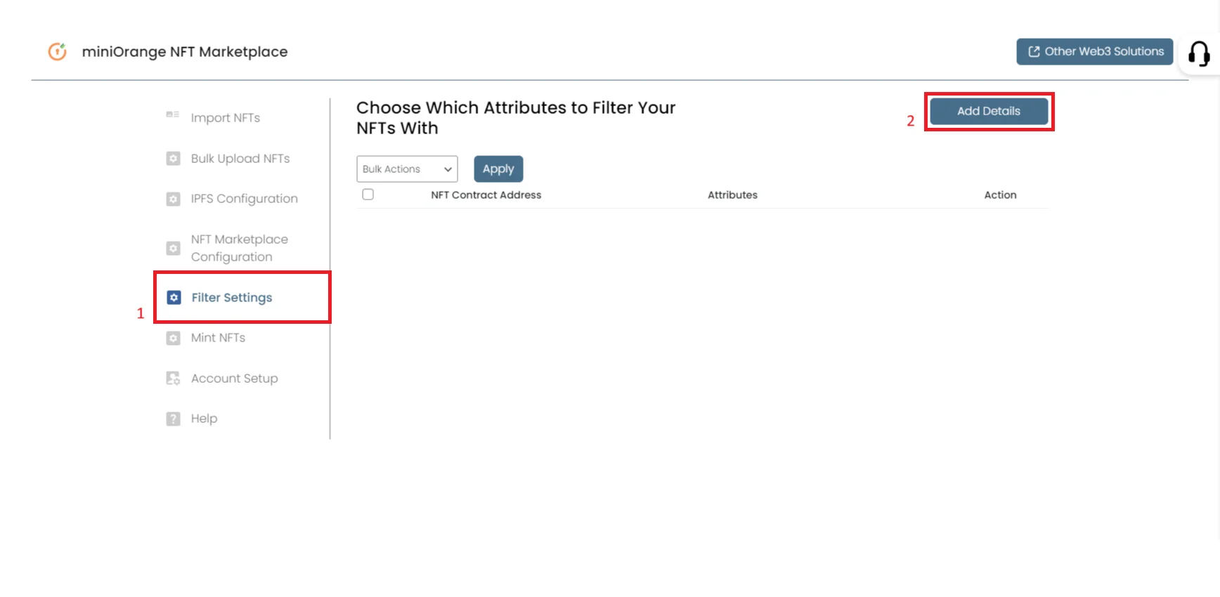 Configure Loyalty on your WordPress site filter-settings
