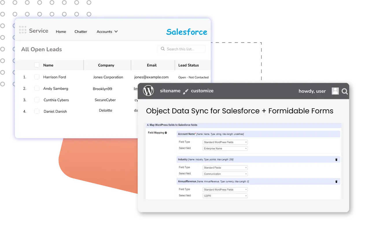 Formidable Forms Integration - Salesforce web to lead Form Integration | Web to Lead Salesforce Integration