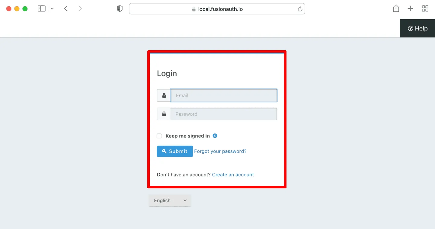FusionAuth Shopify Integration - FusionAuth Shopify Login - Shopify FusionAuth SSO - Fusionauth Sign in page