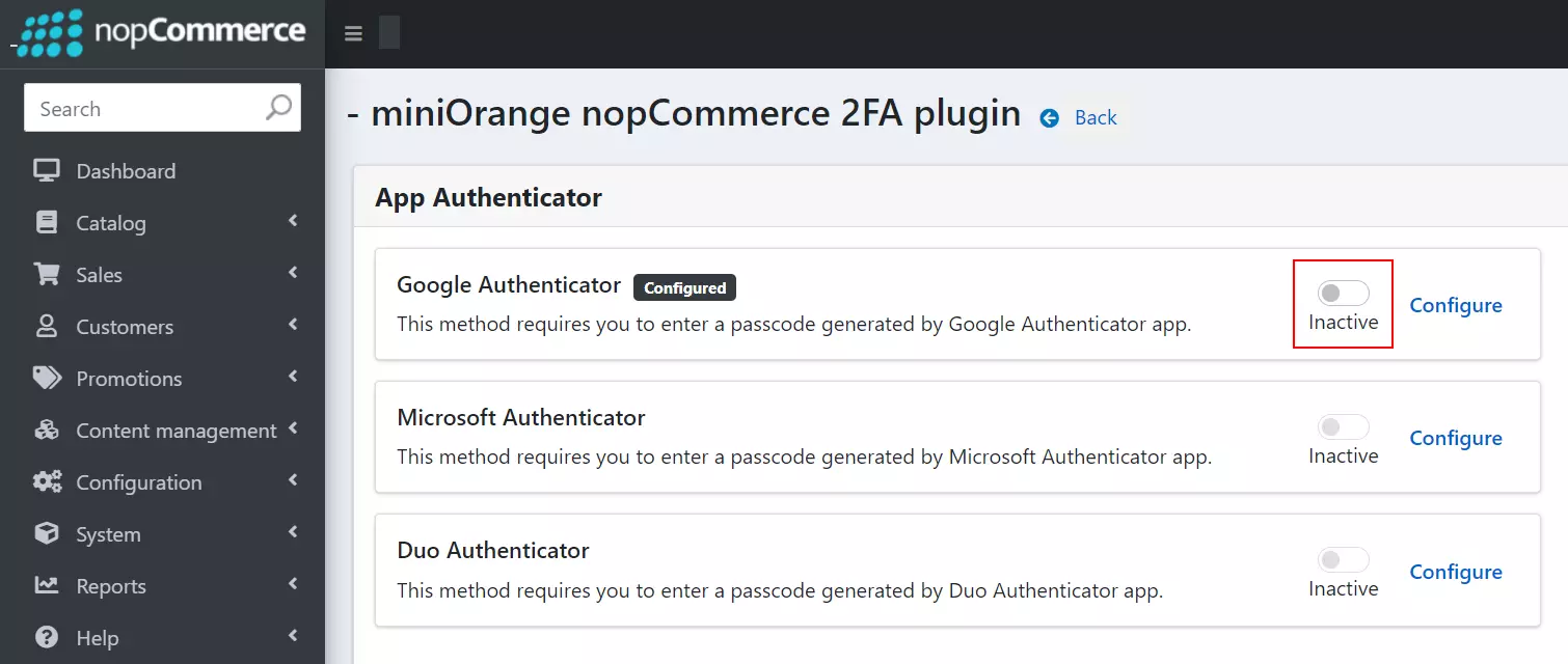 nopCommerce Two-factor Authentication using Google Authenticator | nopCommerce 2FA - Verify Google Authenticator Passcode