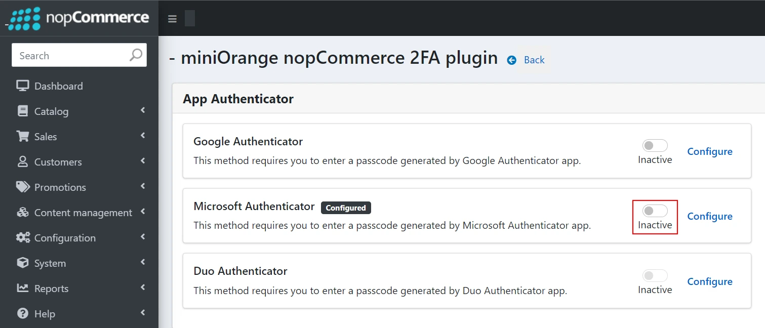nopCommerce Two-factor Authentication using Microsoft Authenticator | nopCommerce 2FA - Verify Microsoft Authenticator Passcode