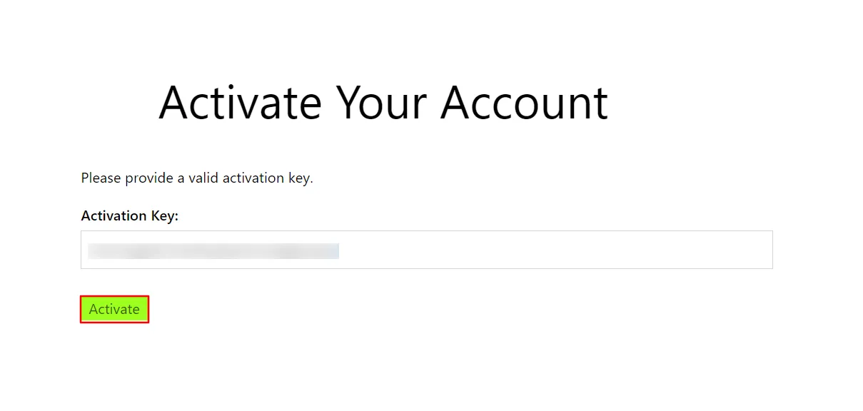 OTP buddy login - See Activation Key