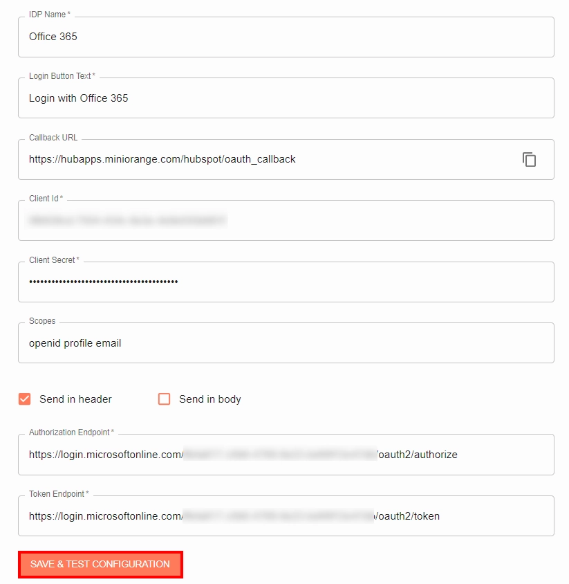 Enable HubSpot Single Sign-On(SSO) Login using Office365 / Outlook as Identity Provider
 