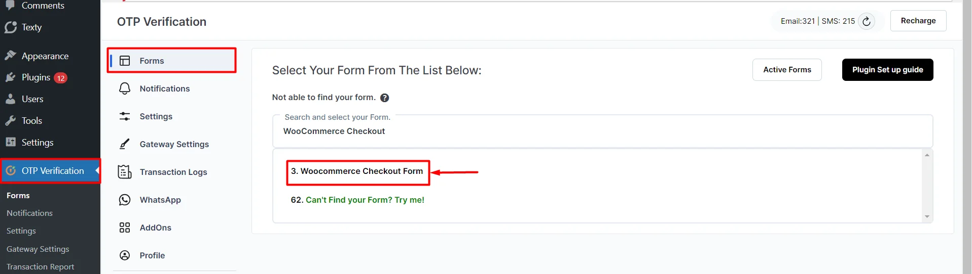 WooCommerce Checkout Form_Form section
