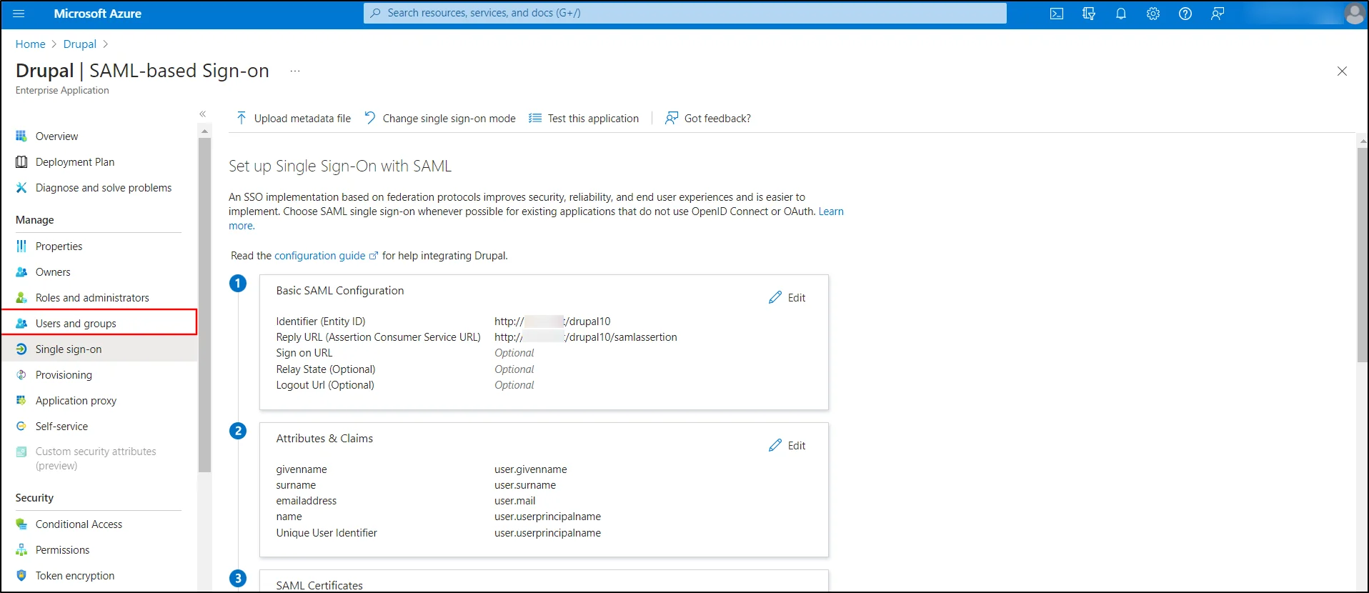 Okta Microsoft-Azure-ユーザーとグループへのアクセス