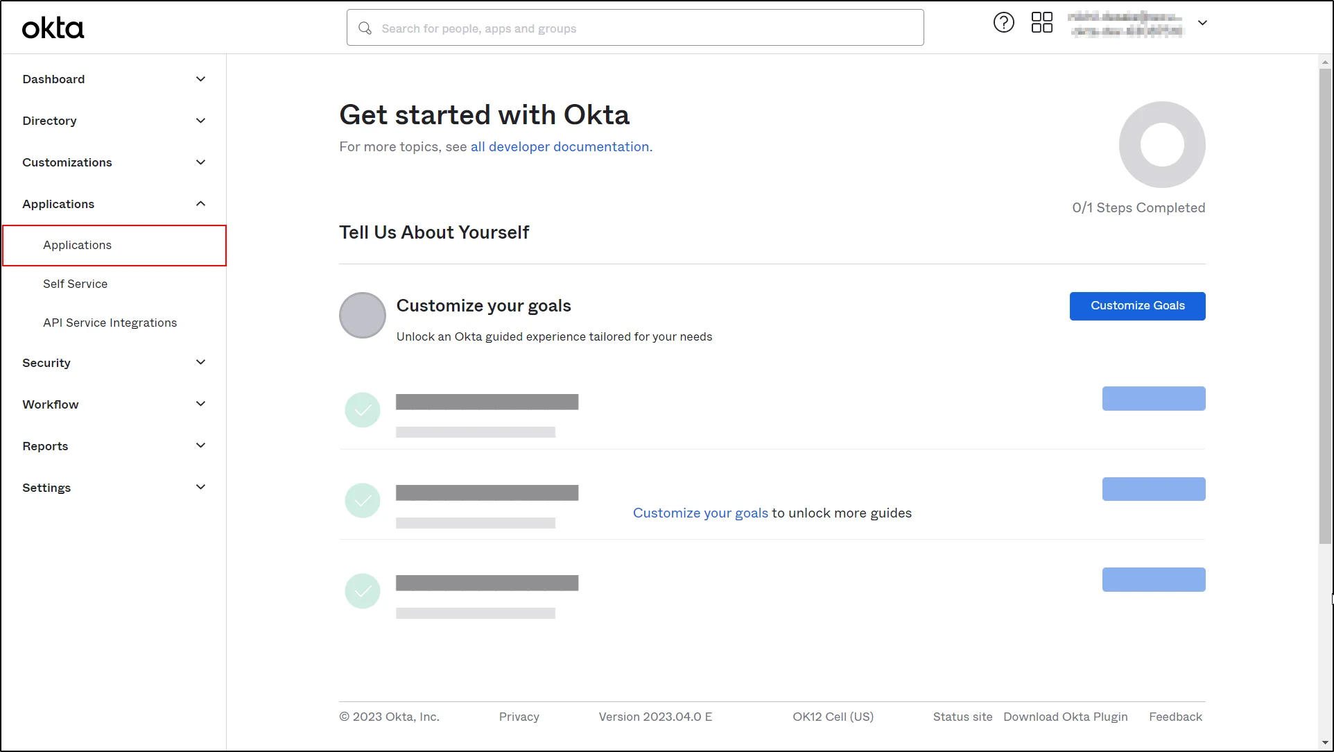 Okta-SCIM-Client-navigate-to-application