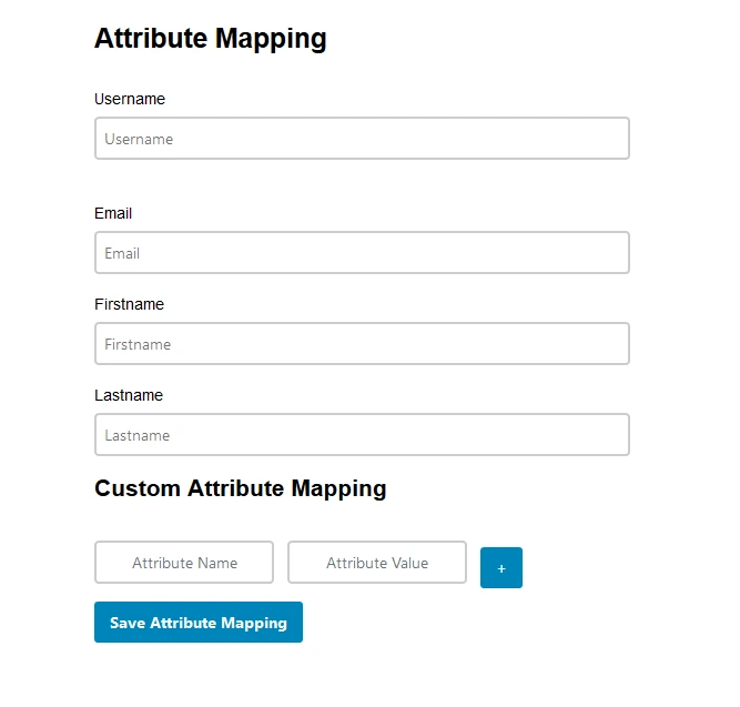 ASP.NET OAuth Single Sign-On (SSO) - Attribute Mapping