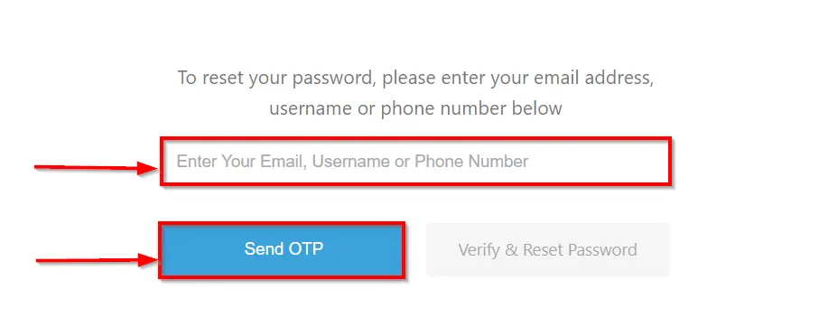 Ultimate Member Password Reset Form - mobile number field added