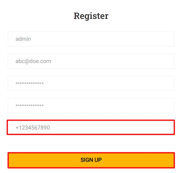Eduma Theme Registration Form Register