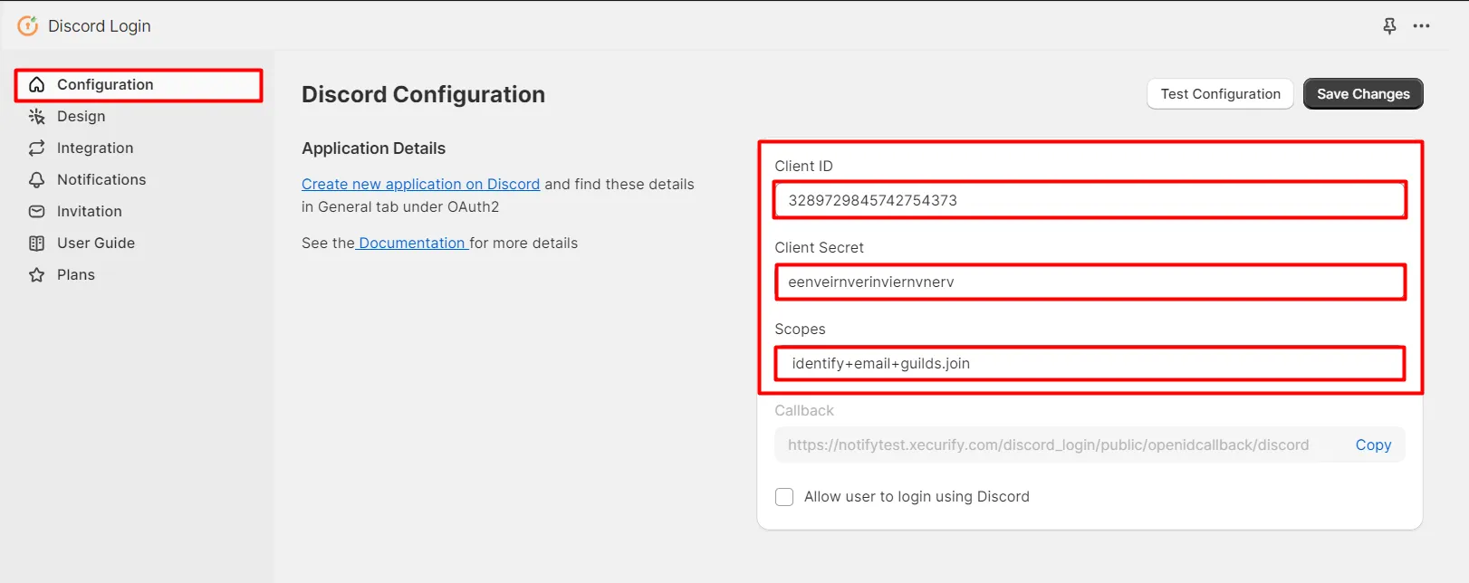 Shopify Discord SSO-inloggning - Shopify Discord rollmappning - Discord-konfiguration