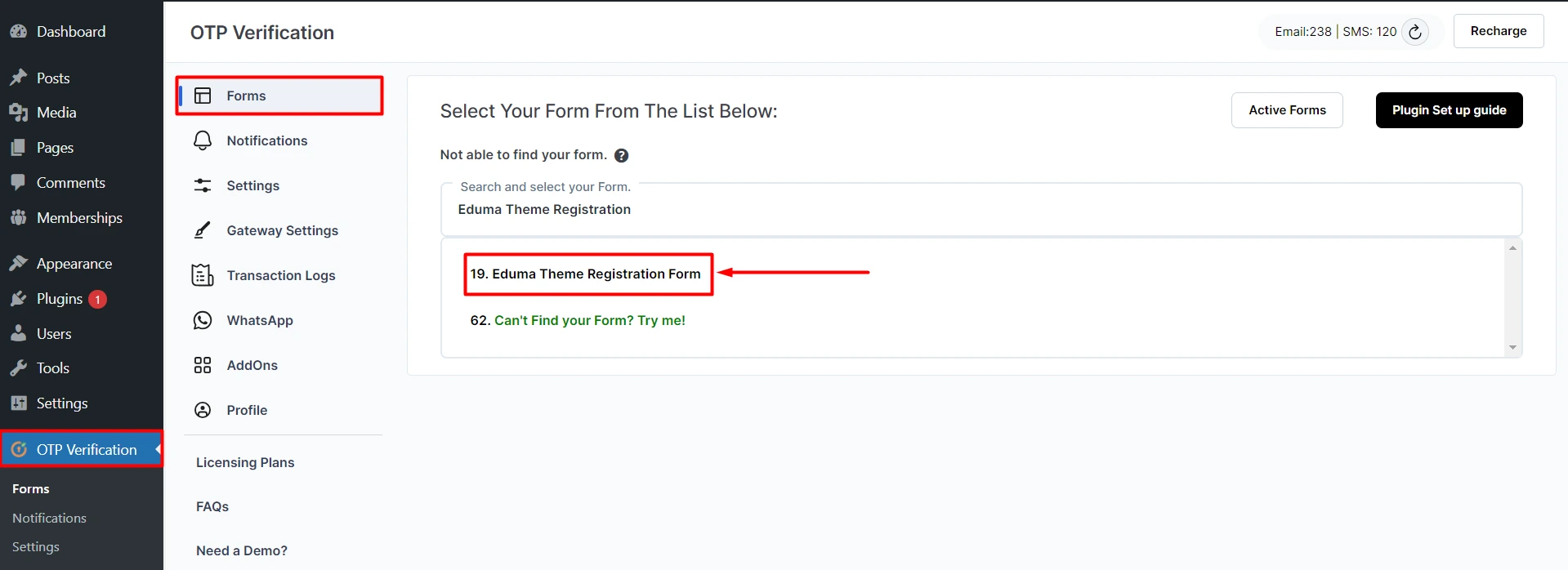OTP Verification WooCommerce Registration Form Section