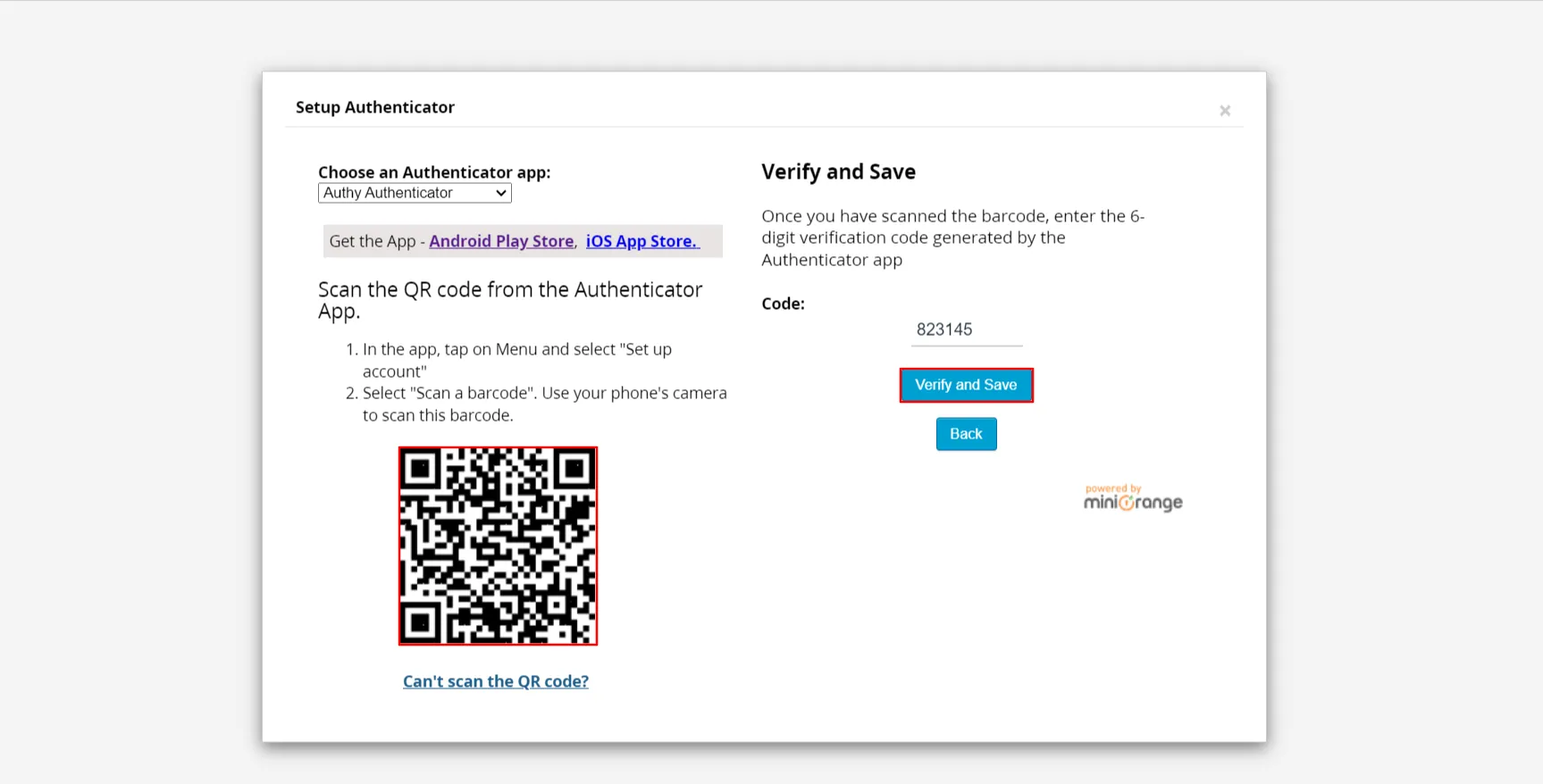 WordPress Authy Authenticator – Geben Sie einen einmaligen Passcode ein