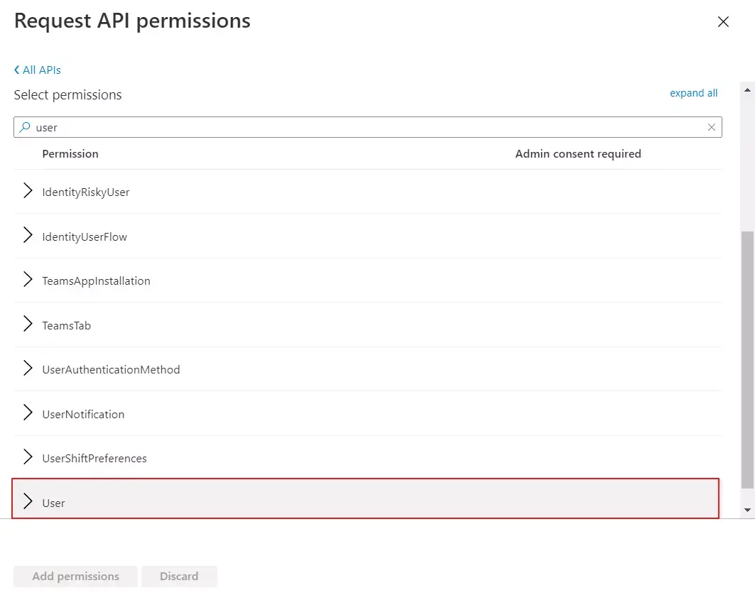 Configure Microsoft Graph API for Azure AD and Office 365 - Group Permissions