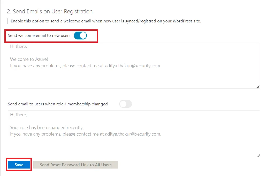 Configure Microsoft Graph API for Azure AD and Office 365 - User registartion