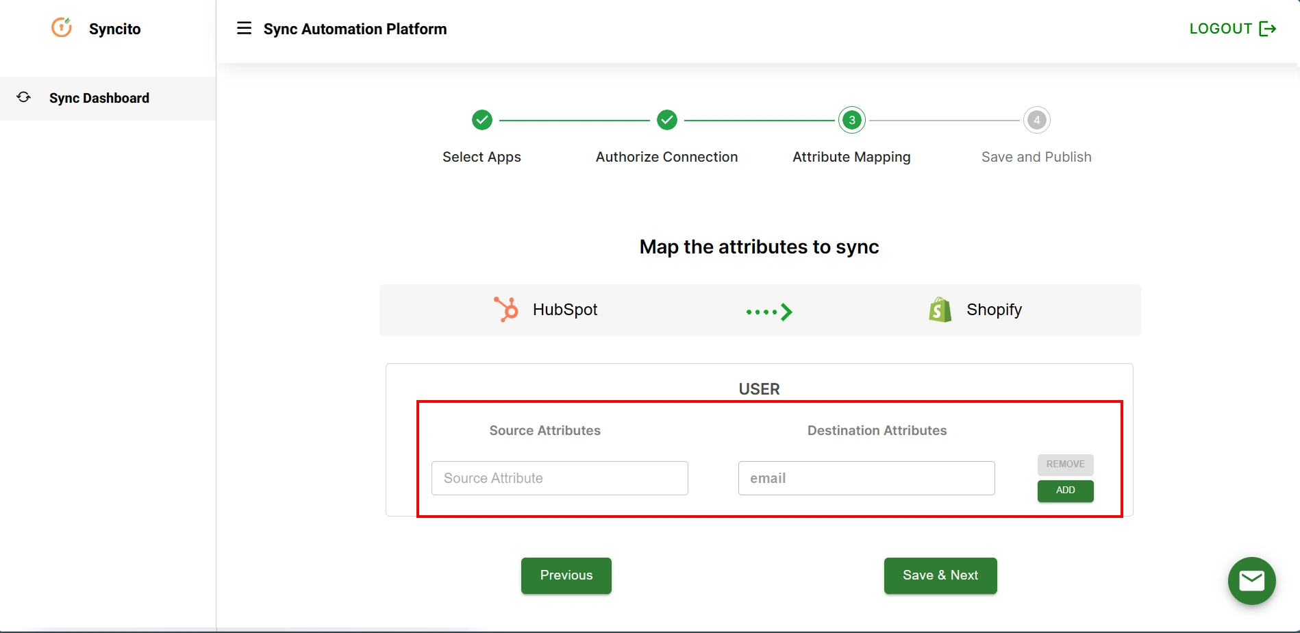 Sync Customer details and Contacts between Shopify and HubSpot
