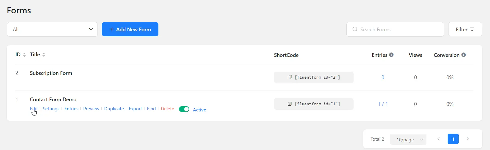 WordPress Fluent Form with OTP - Click Save Settings