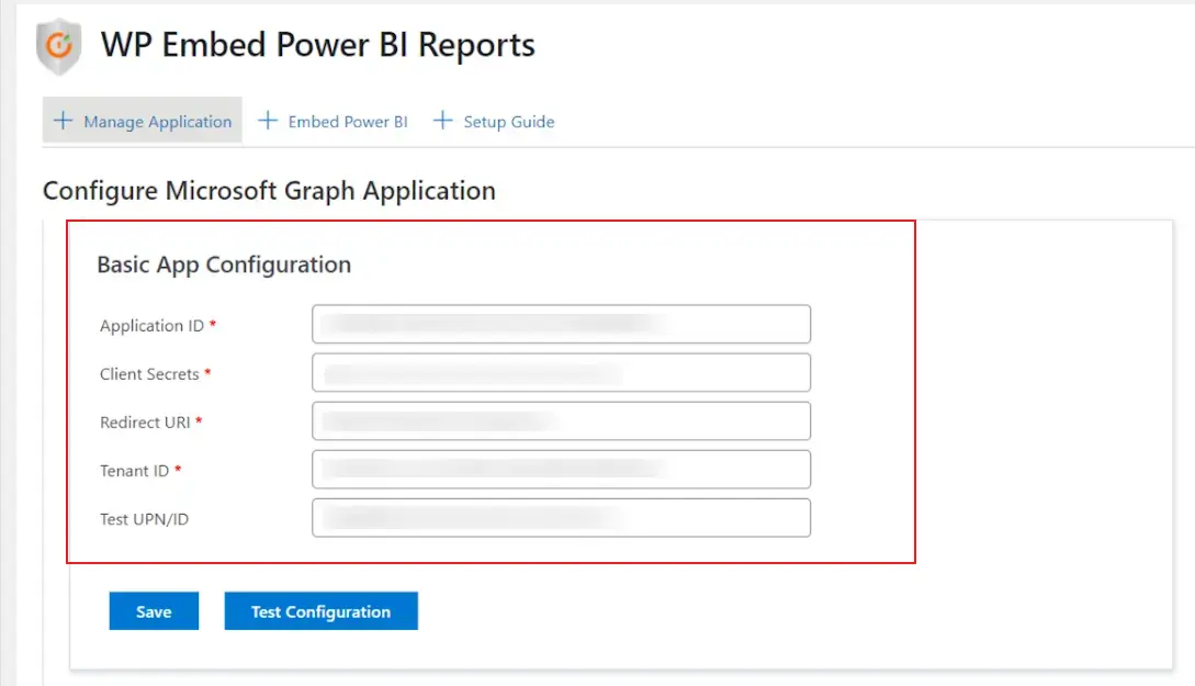 WP PowerBI Embed with row level security | Click on Add New