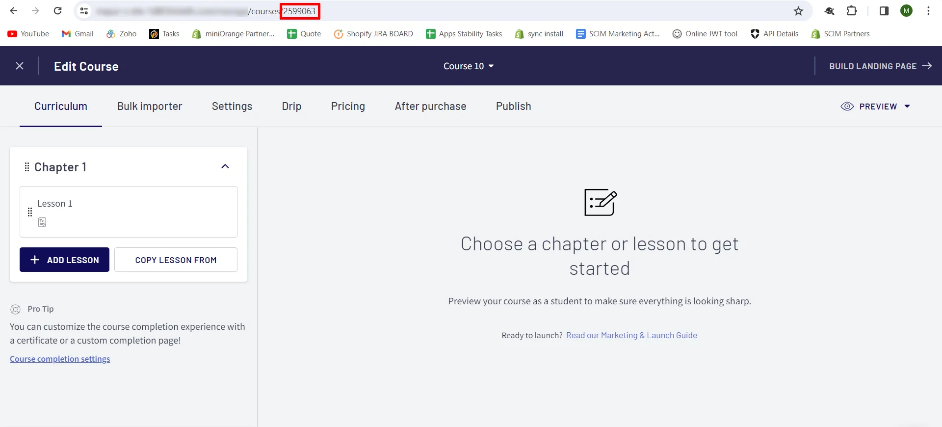 Shopify Thinkific Integration Guide - Connect Shopify with Thinkific - Copy Thinkific Course ID