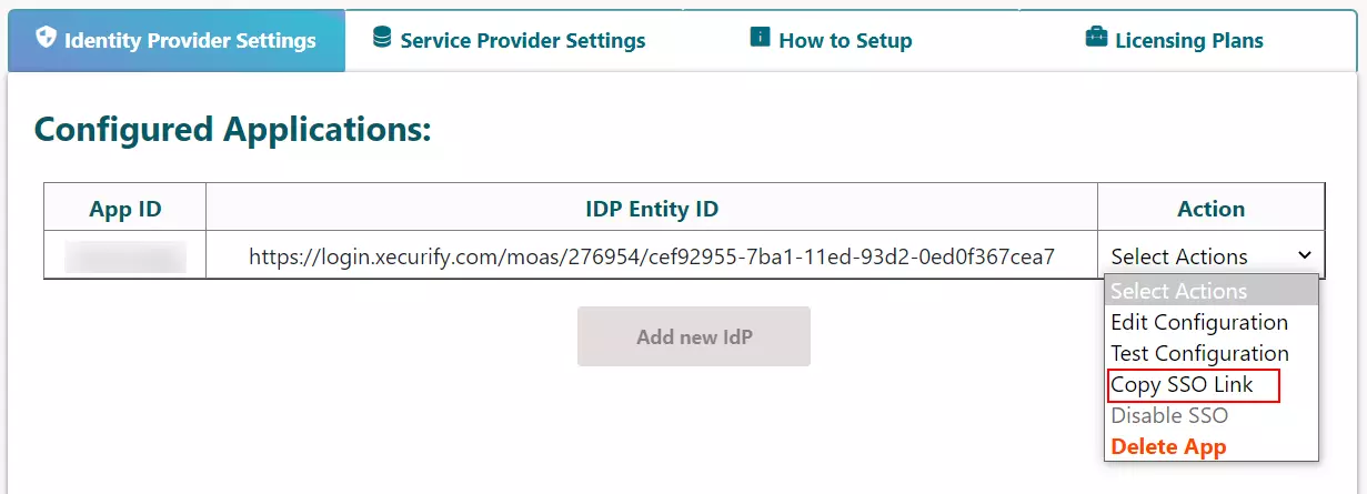 ASP.NET Core SAML Single Sign-On (SSO) med ADFS som IDP - Kopiera SSO-länk
