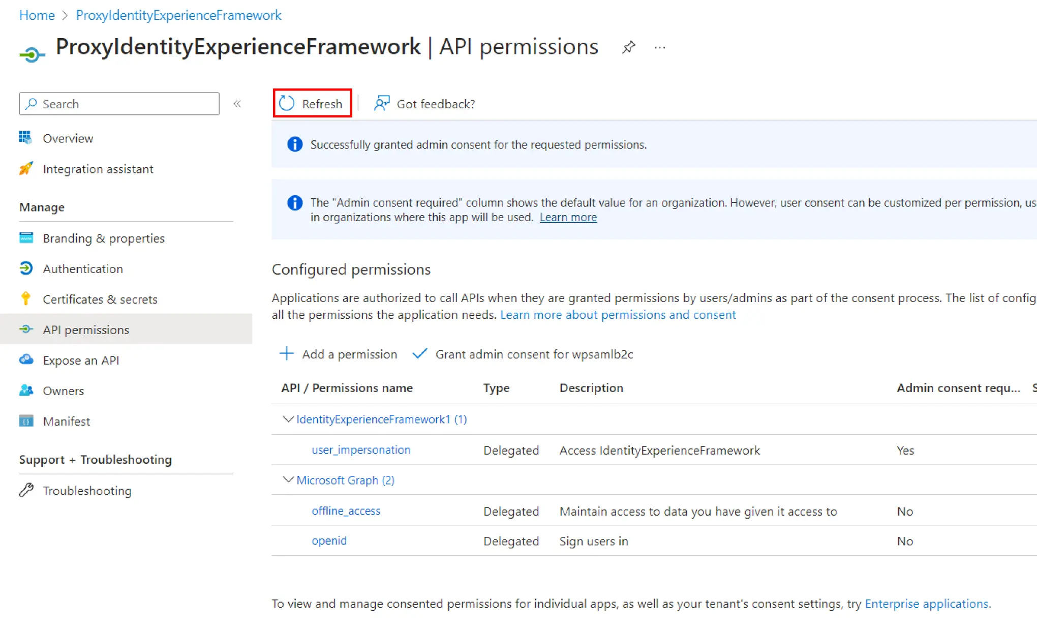 Azure B2C Moodle SSO – Azure Single Sign-On (SSO) Anmeldung in Moodle – Seite aktualisieren