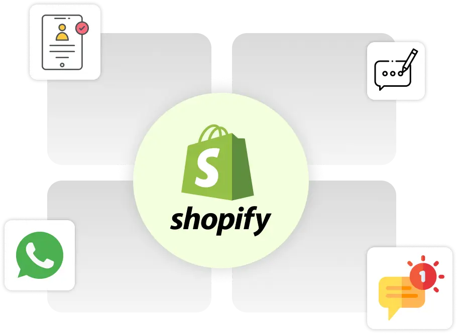 Notificación por SMS de Shopify - Recuperación de carrito abandonado - Notificación por SMS Shopify