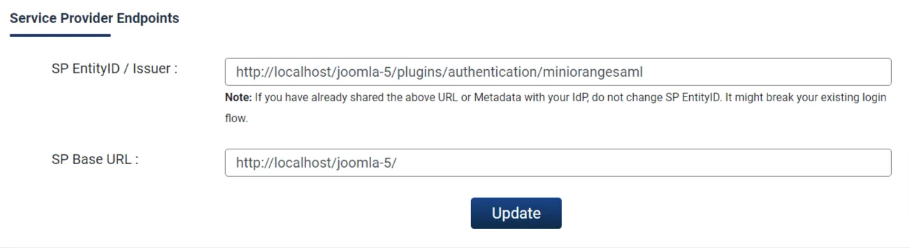 Joomla SAML Single Sign-On 