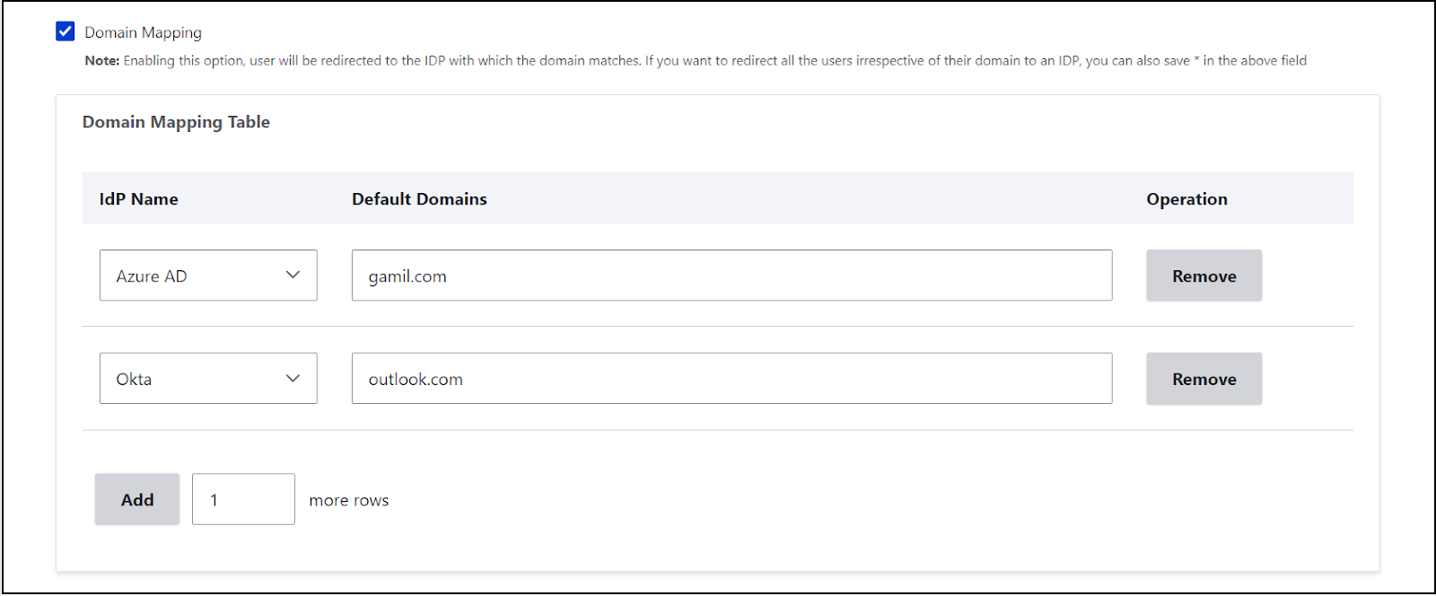 Drupal SAML single sign Import Export Configurations