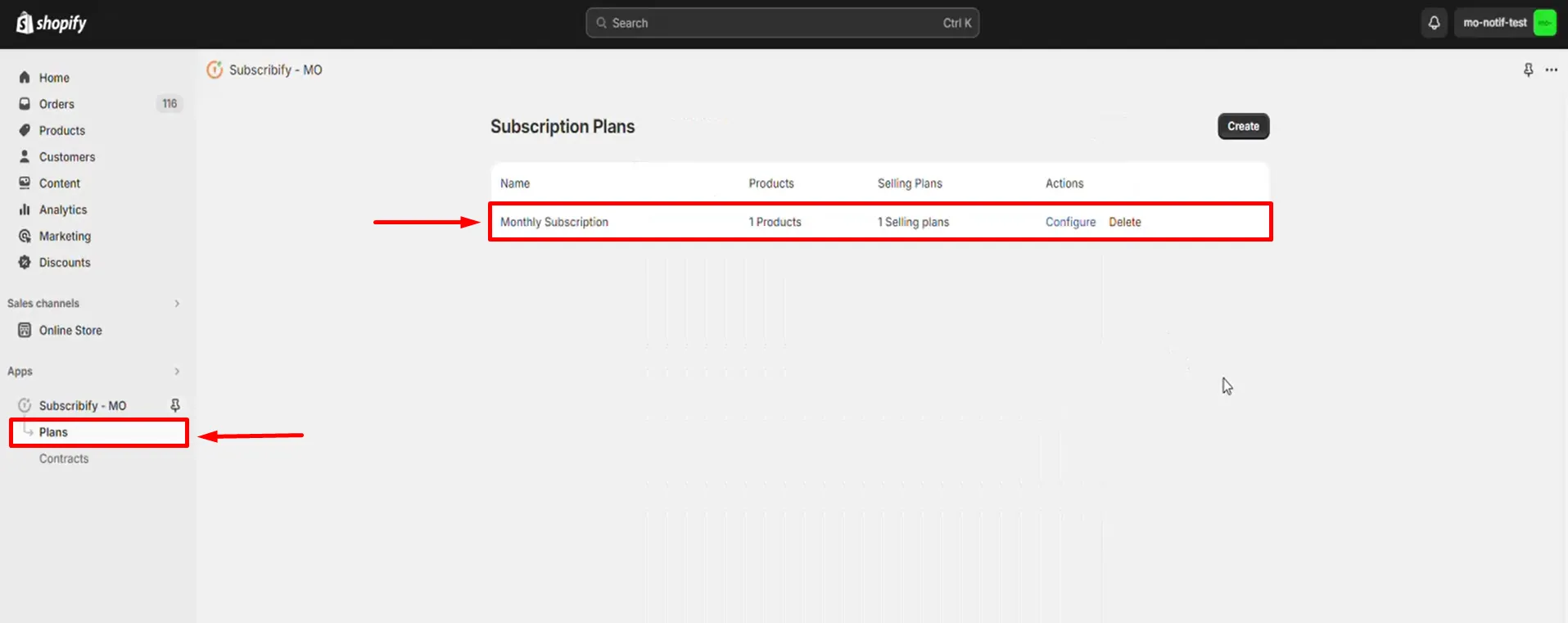 Shopify Subscription Management and recurring revenue -  check all Subscription Plan