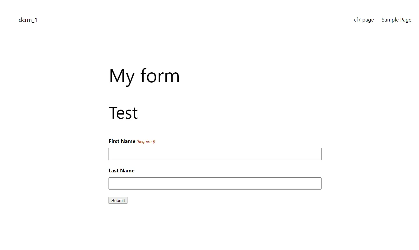Dynamics 365 integration with WP Gravity Form plugin | Click on submit