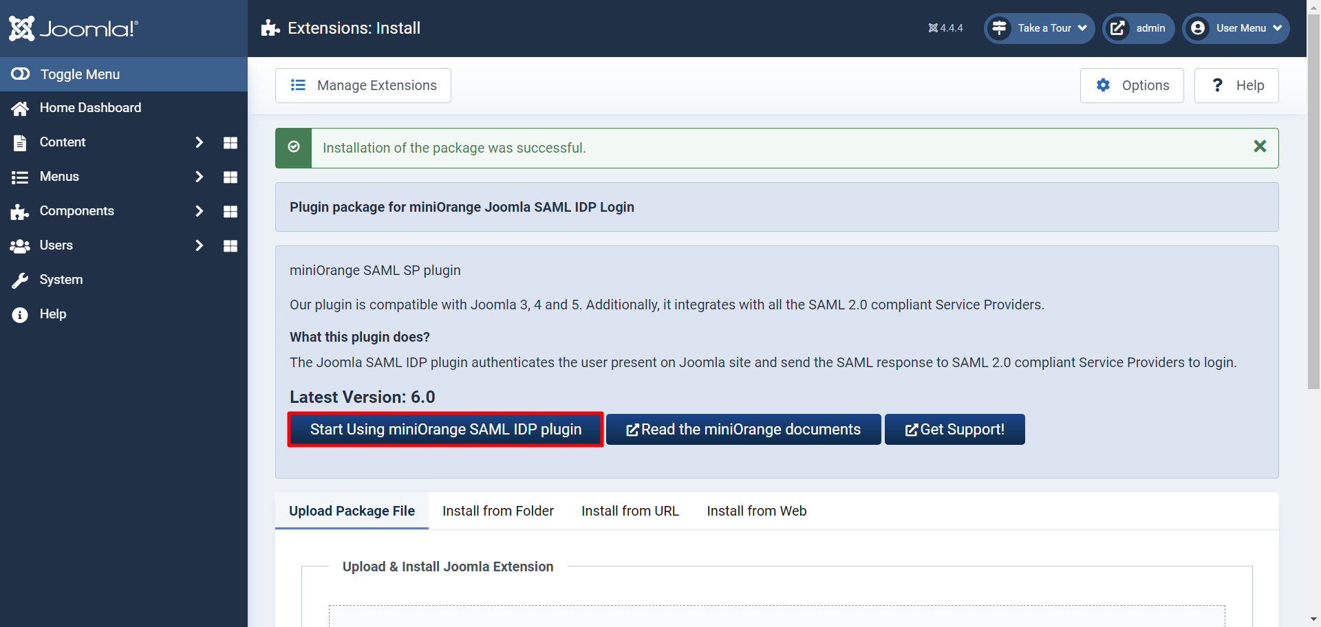 Canvas LMS SP with Joomla IDP - Get Started