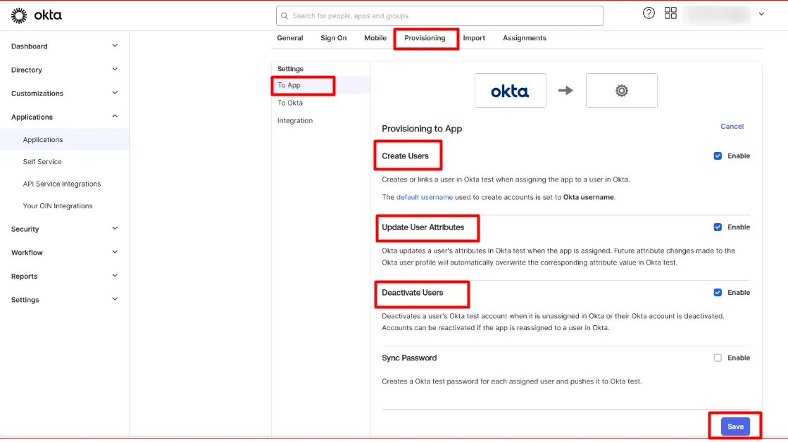 Okta Shopify SCIM - Check the Permission