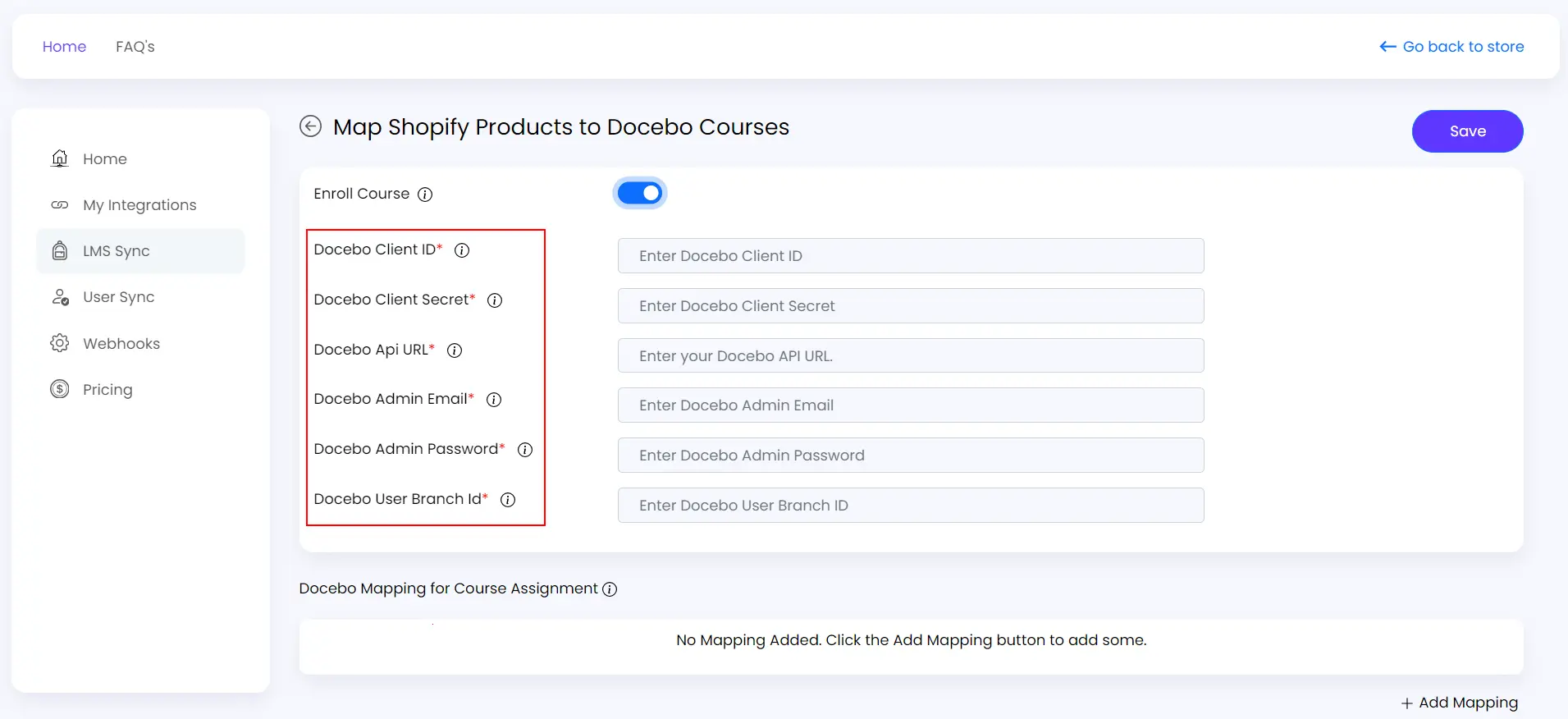 Shopify Docebo Integration Guide - Connect Shopify with Docebo - Docebo Data